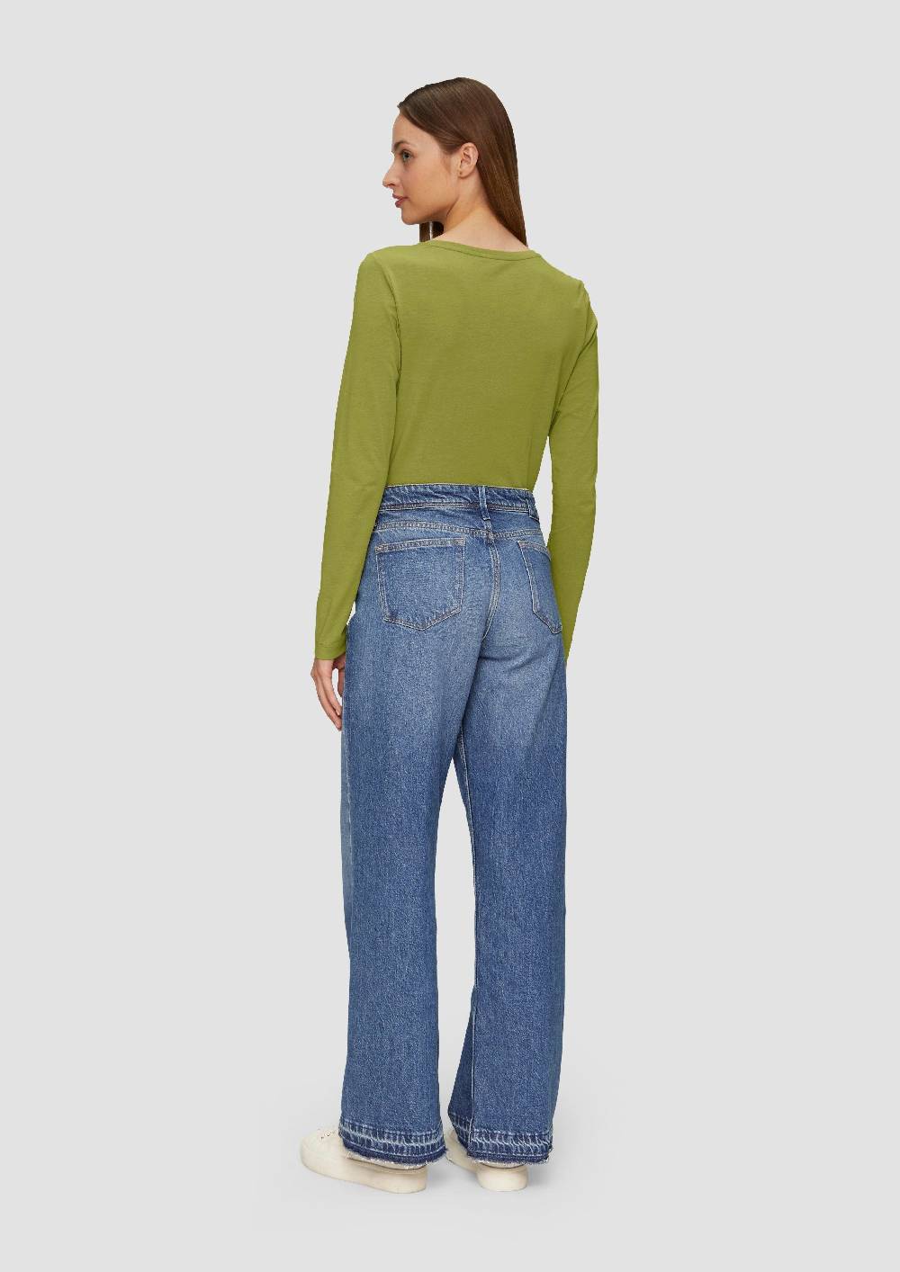 S.Oliver Longsleeve Aus Baumwollstretch
