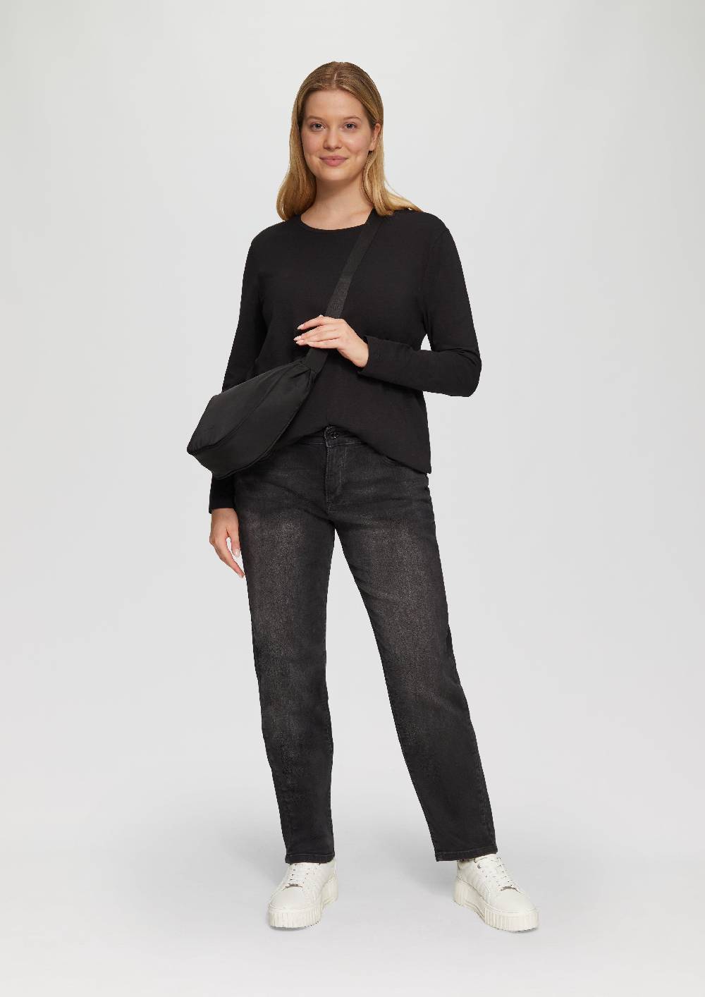 S.Oliver Longsleeve Aus Baumwollstretch