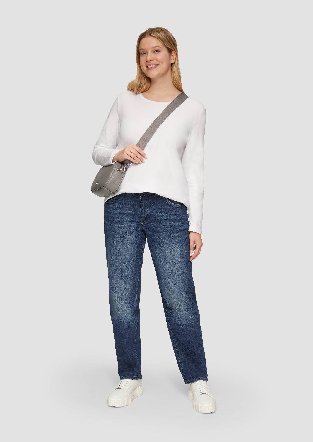 S.Oliver Longsleeve Aus Baumwollstretch