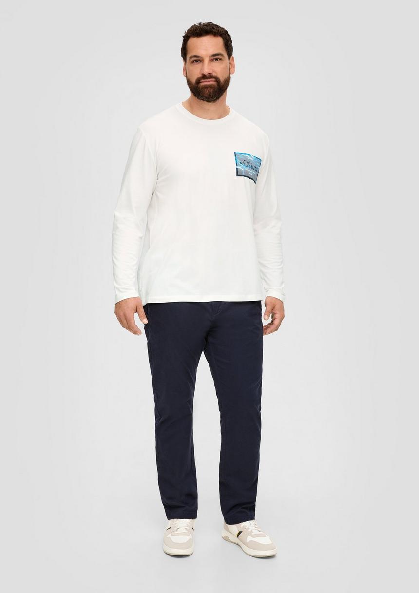 S.Oliver Longsleeve Aus Baumwollstretch