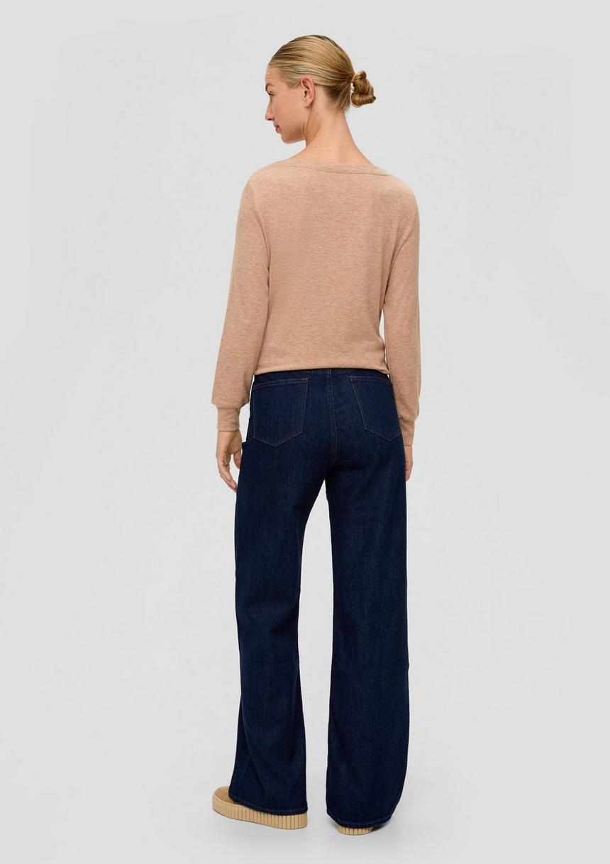 S.Oliver Longsleeve Aus Viskosemix