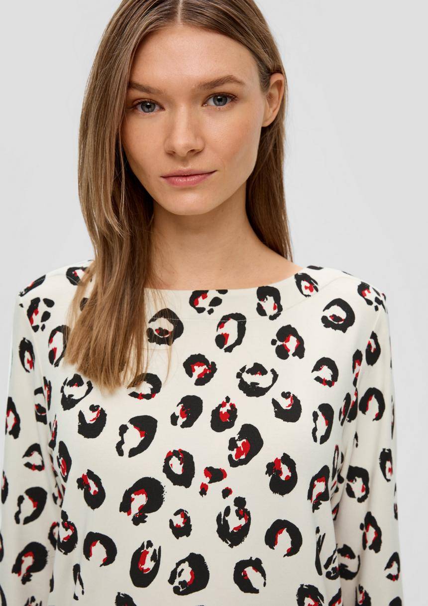 S.Oliver Longsleeve Aus Viskosestretch