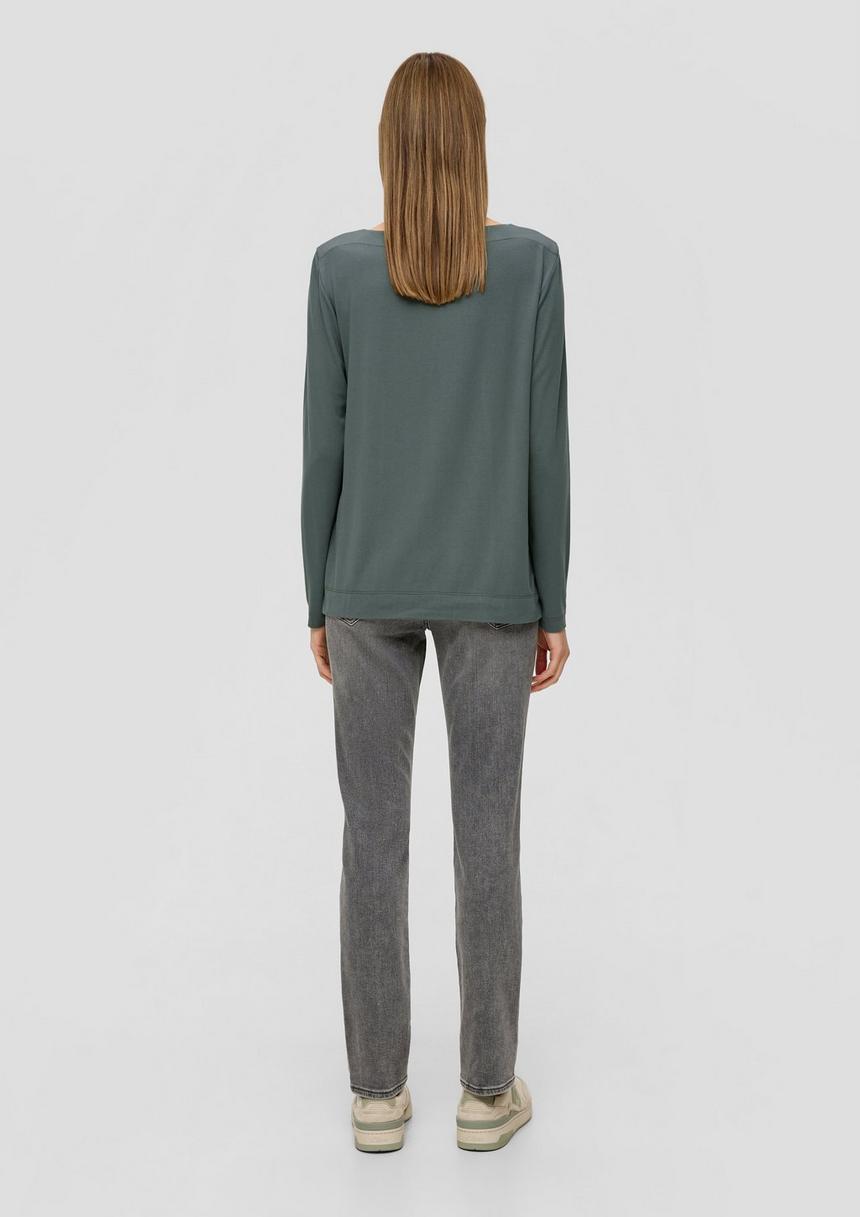 S.Oliver Longsleeve Aus Viskosestretch