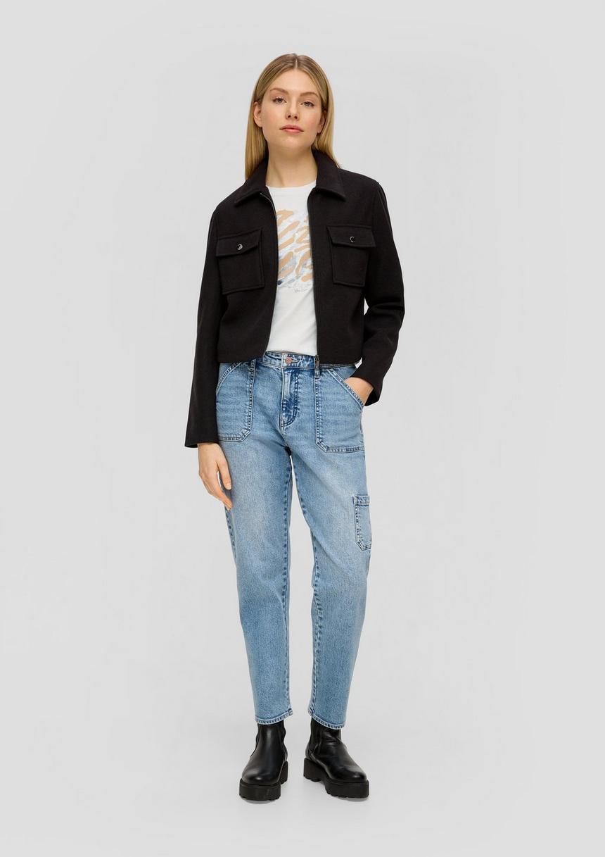S.Oliver Longsleeve Mit Effektprint