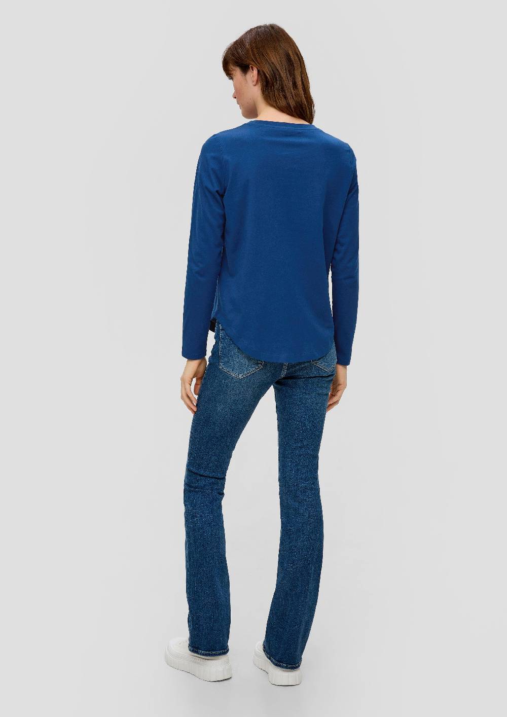S.Oliver Longsleeve Mit Frontprint