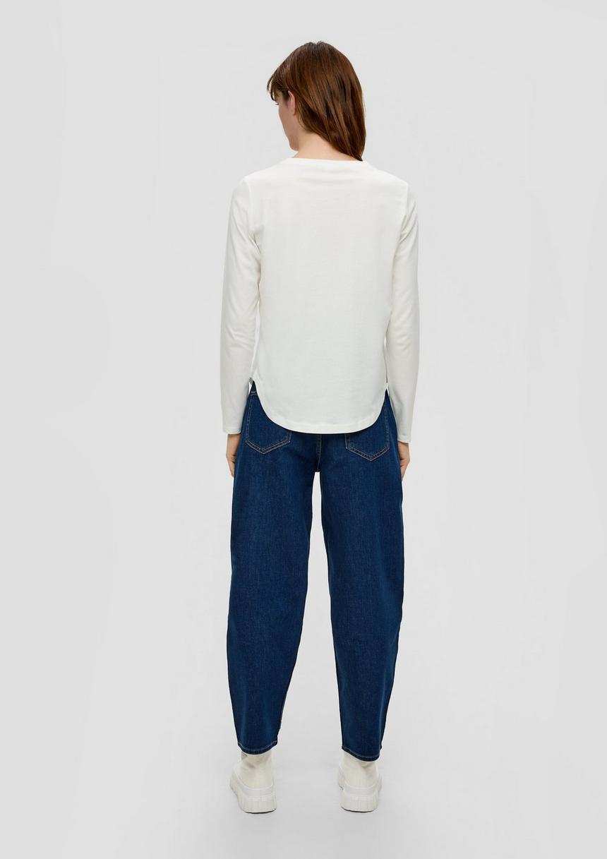 S.Oliver Longsleeve Mit Frontprint