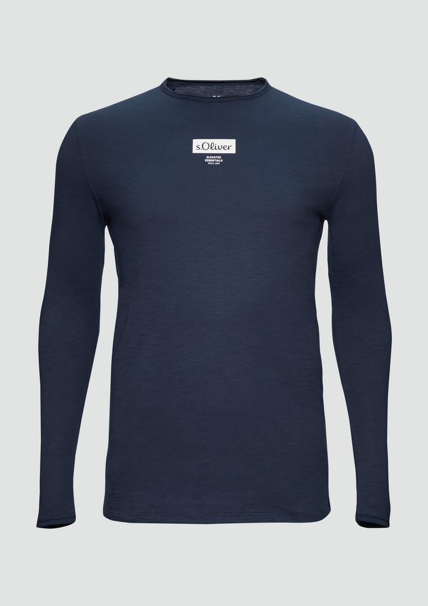 S.Oliver Longsleeve Mit Label-Print