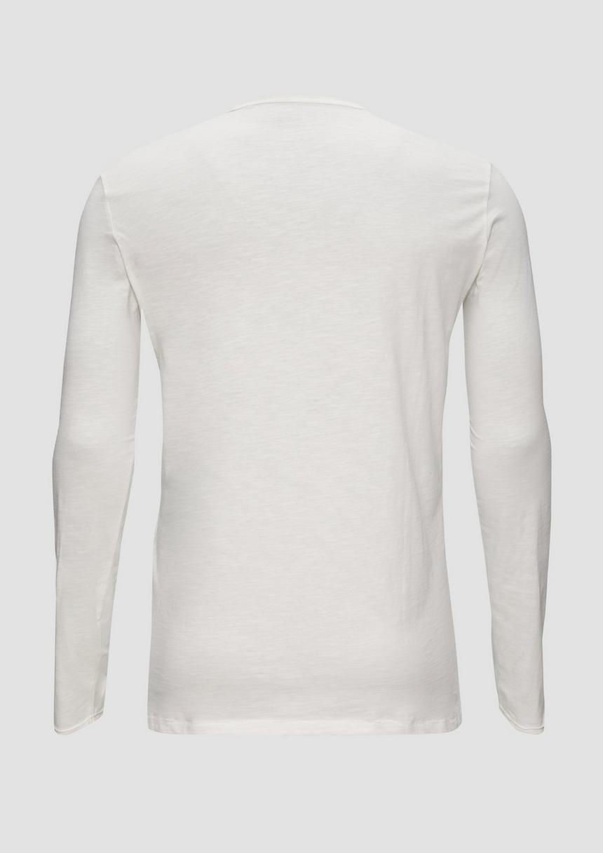 S.Oliver Longsleeve Mit Label-Print