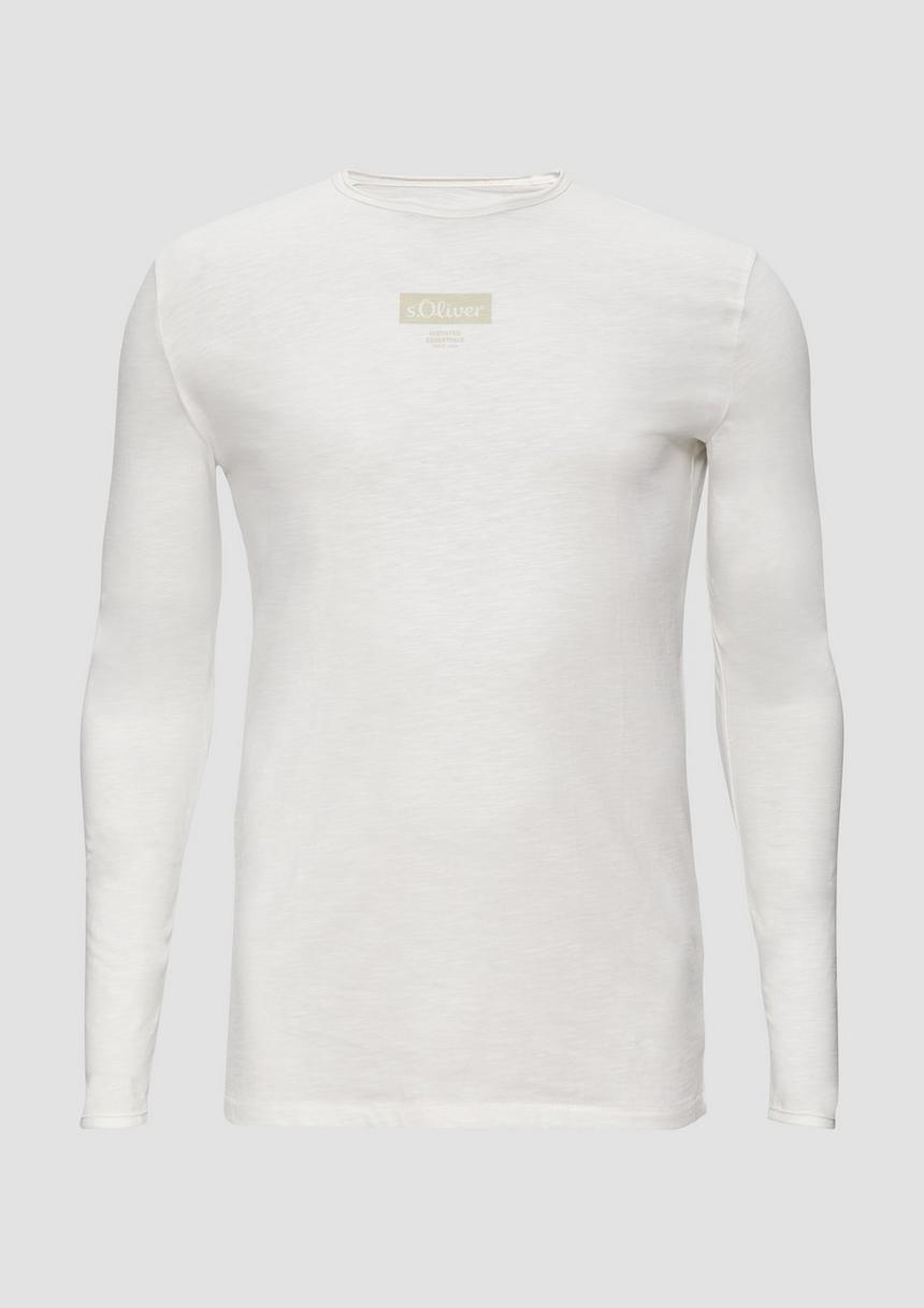 S.Oliver Longsleeve Mit Label-Print