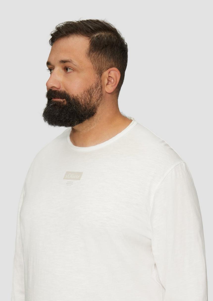 S.Oliver Longsleeve Mit Print-Detail
