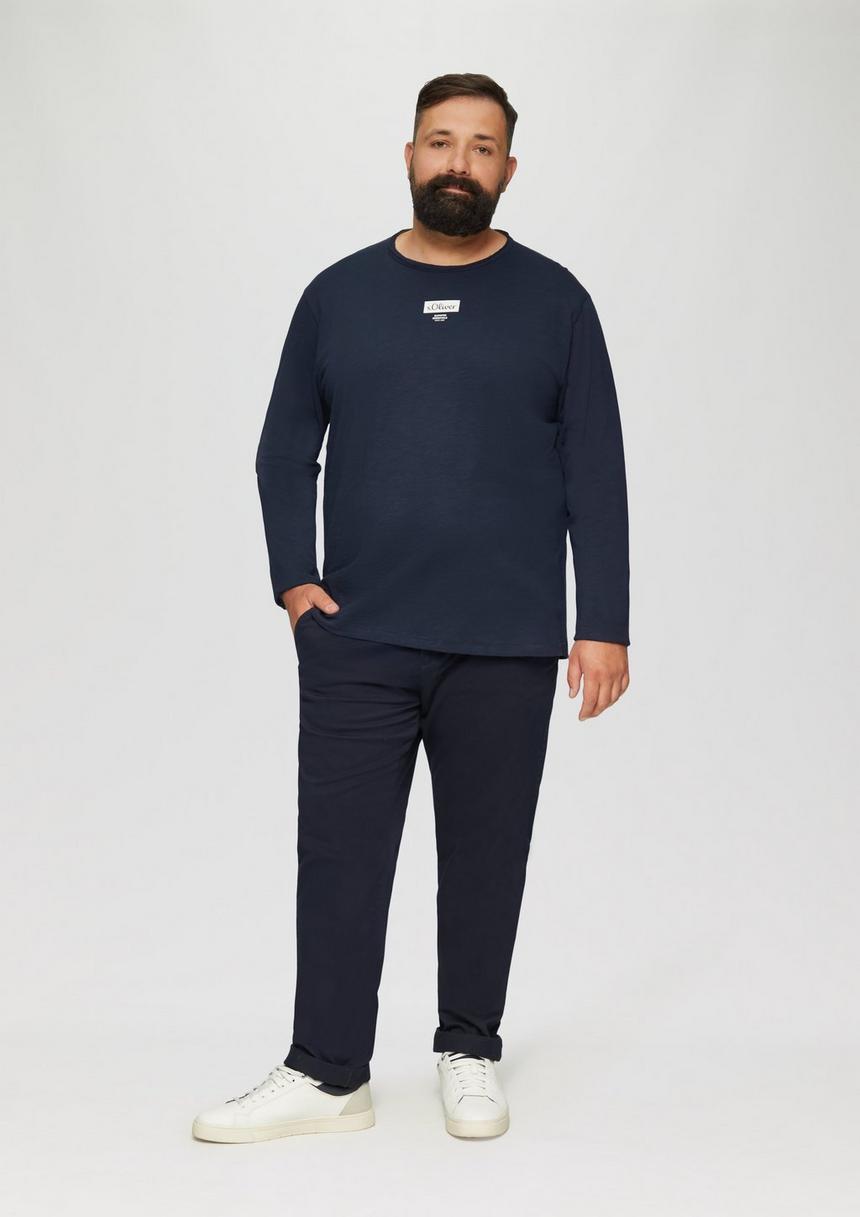 S.Oliver Longsleeve Mit Print-Detail