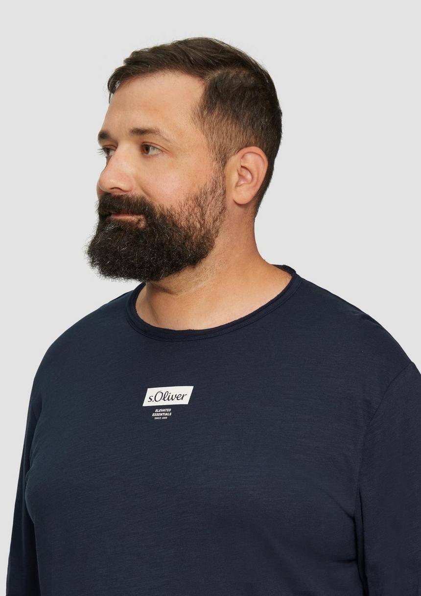 S.Oliver Longsleeve Mit Print-Detail