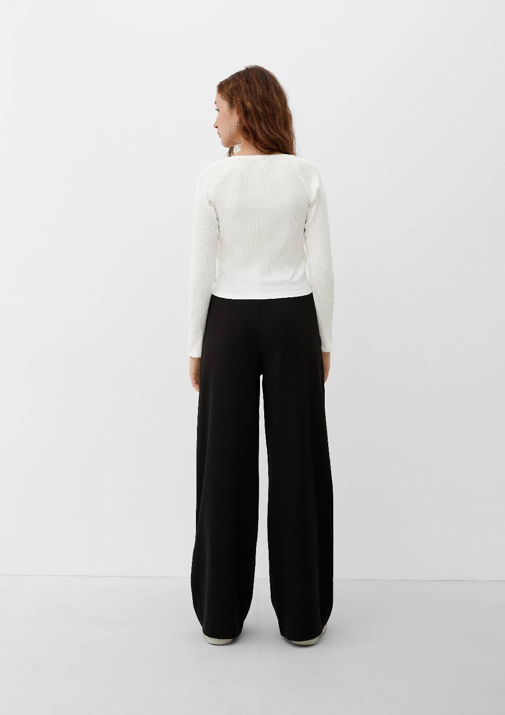 S.Oliver Longsleeve Mit Rippstruktur