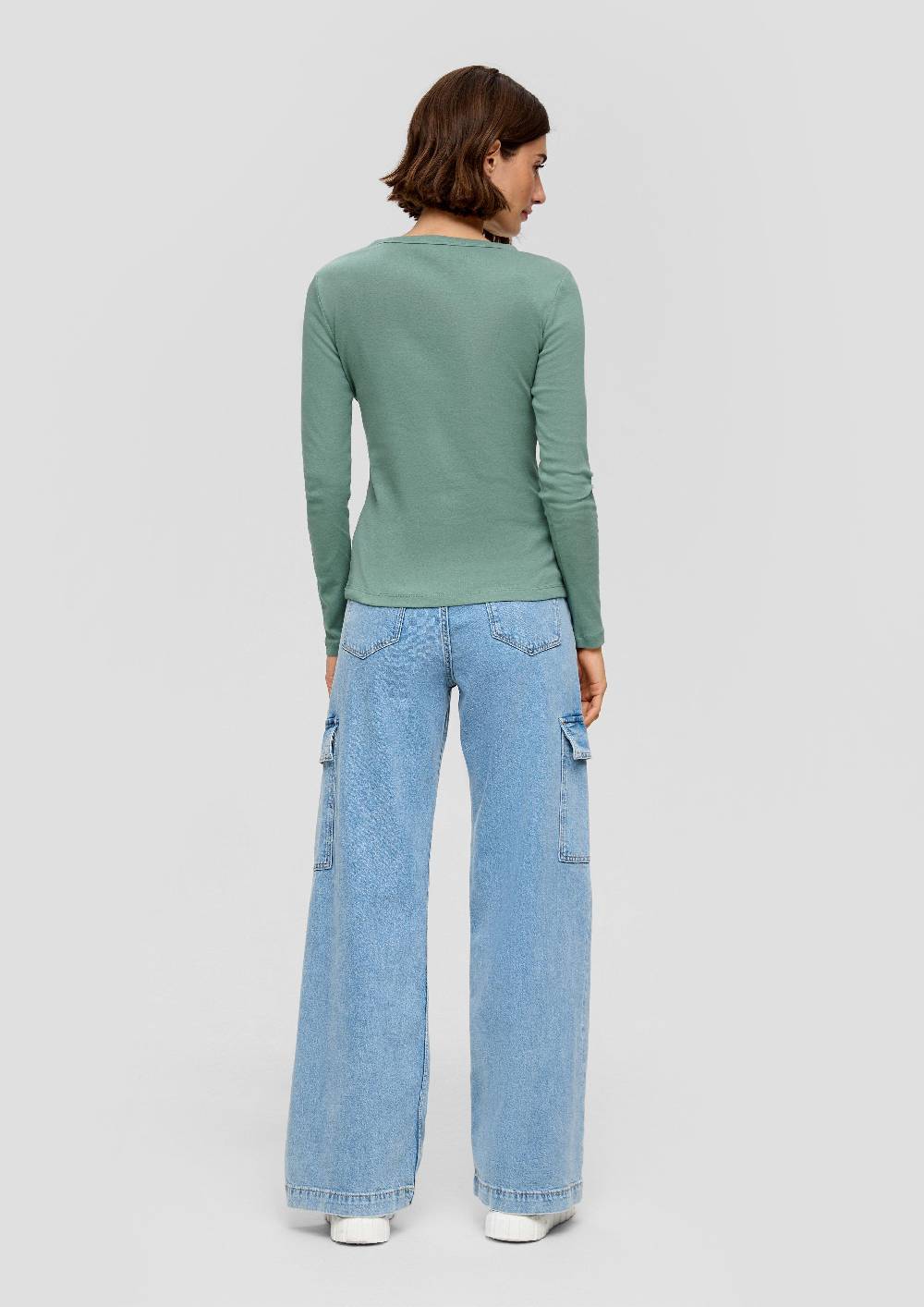 S.Oliver Longsleeve Mit Rundhalsausschnitt