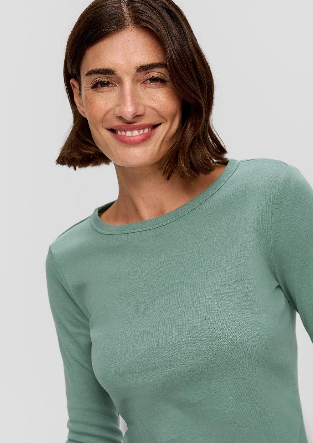 S.Oliver Longsleeve Mit Rundhalsausschnitt