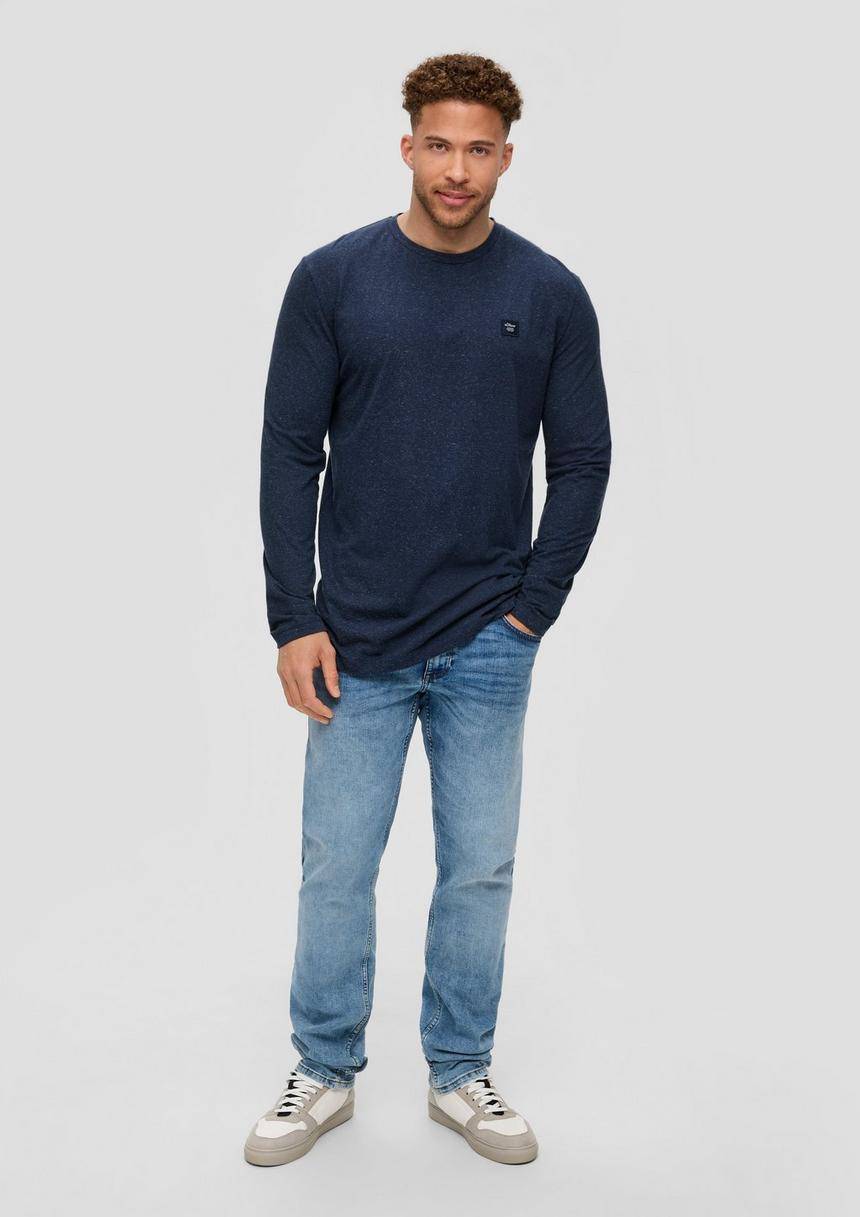 S.Oliver Longsleeve Mit Rundhalsausschnitt