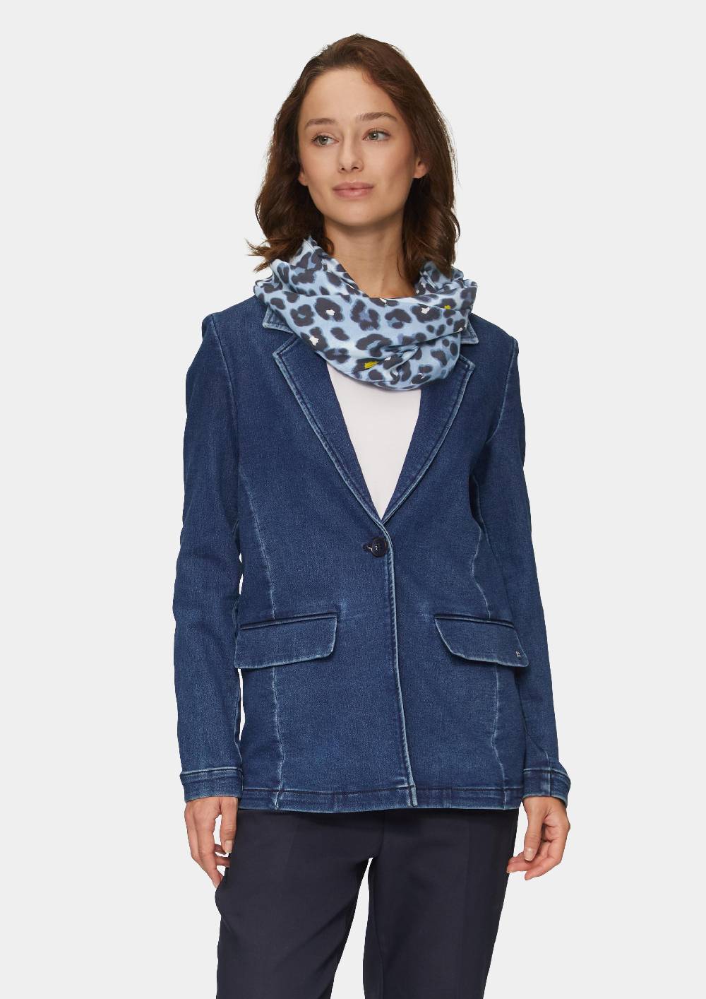 S.Oliver Loop-Schal Aus Viskose