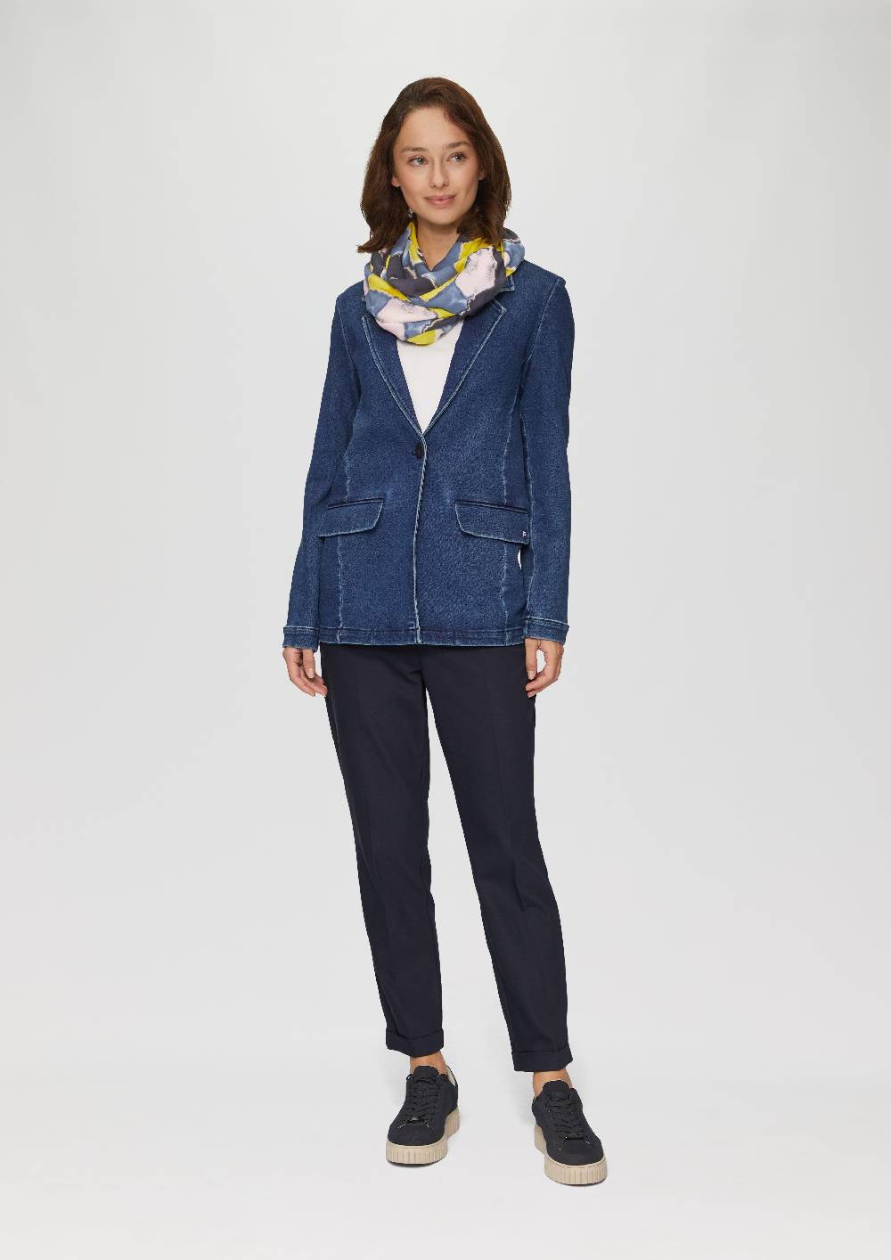 S.Oliver Loop-Schal Aus Viskose