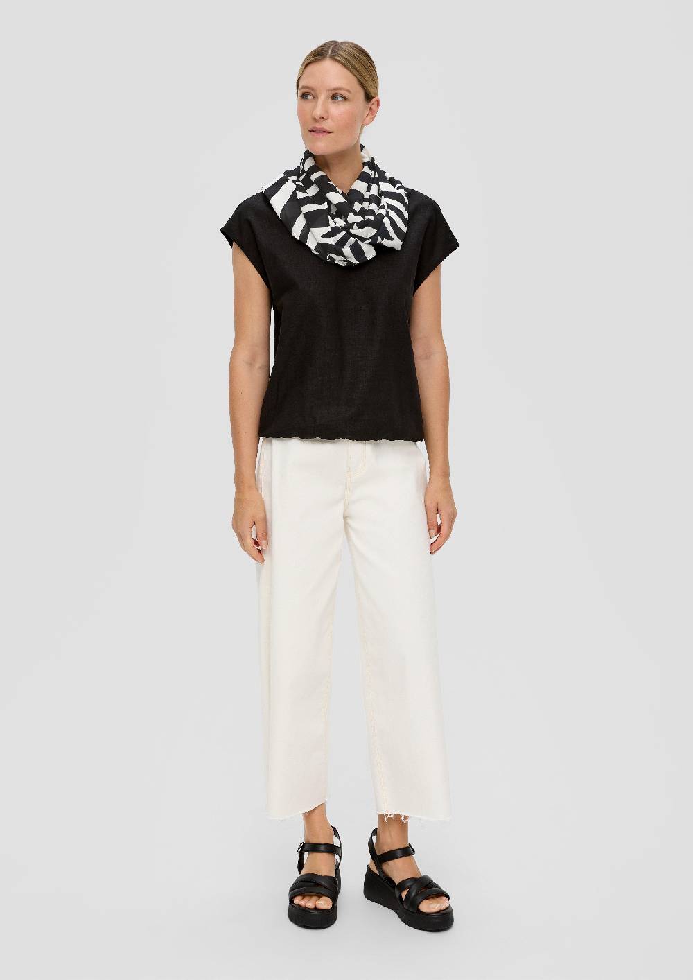 S.Oliver Loop-Schal Aus Viskose