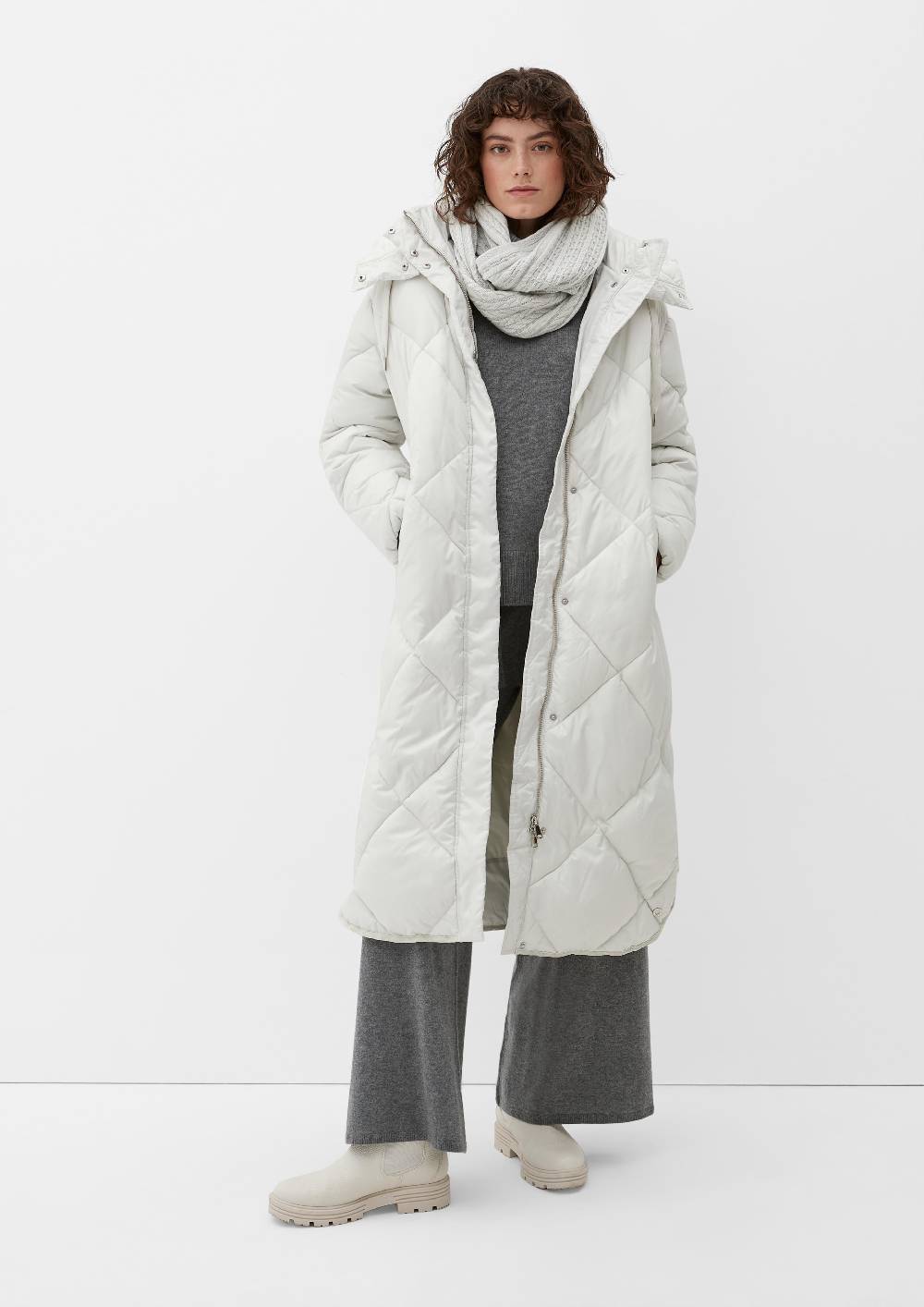 S.Oliver Loop-Schal Aus Wollmix