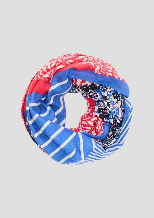 S.Oliver Loop-Schal mit All-over-Muster