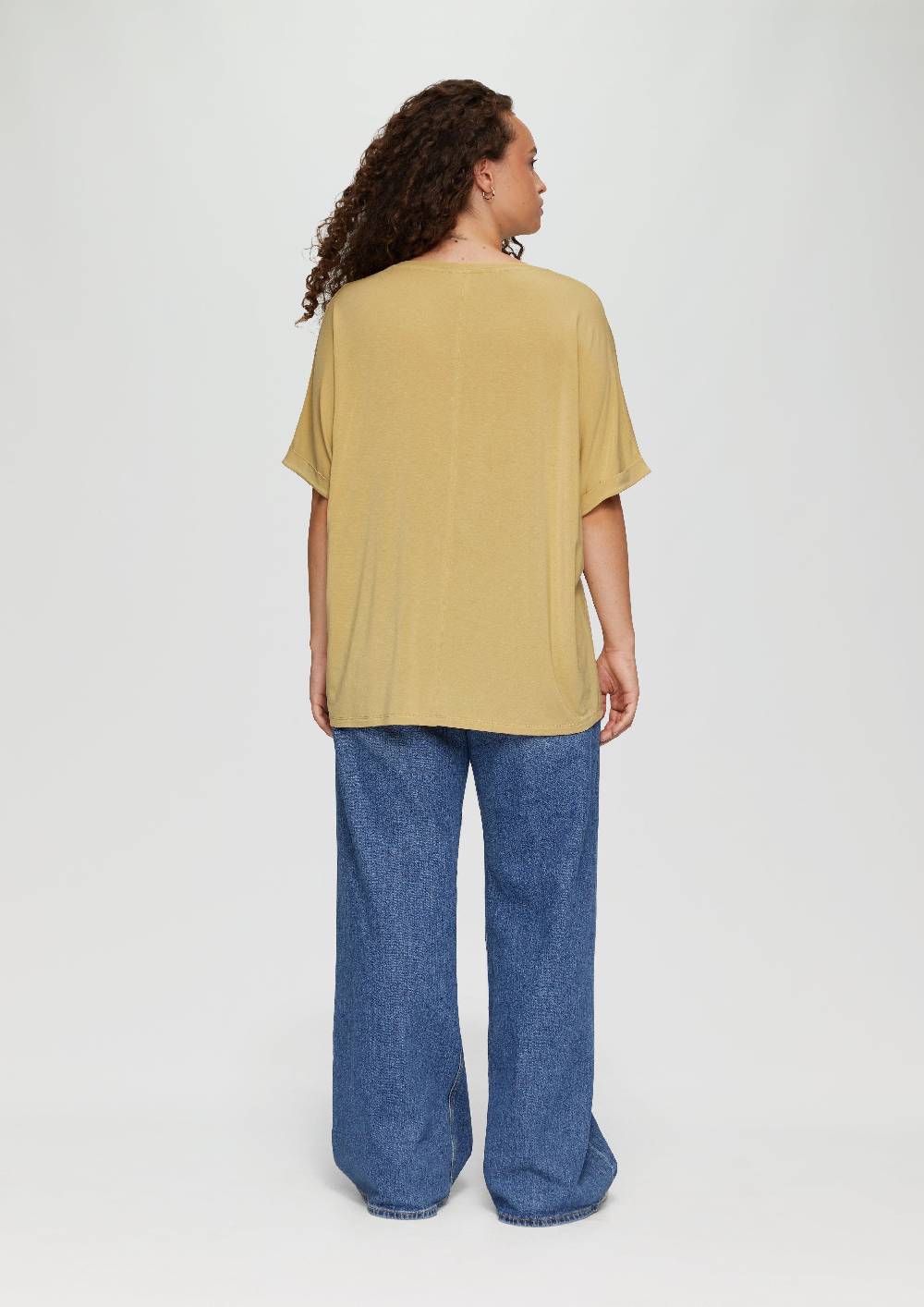 S.Oliver Loose-Fit-Shirt Im Lyocellmix