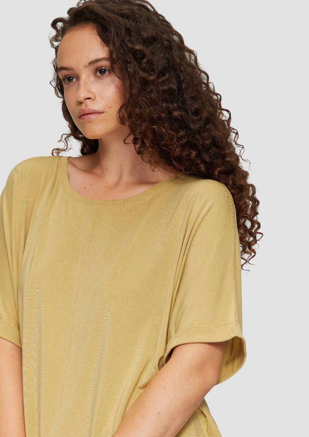 S.Oliver Loose-Fit-Shirt Im Lyocellmix