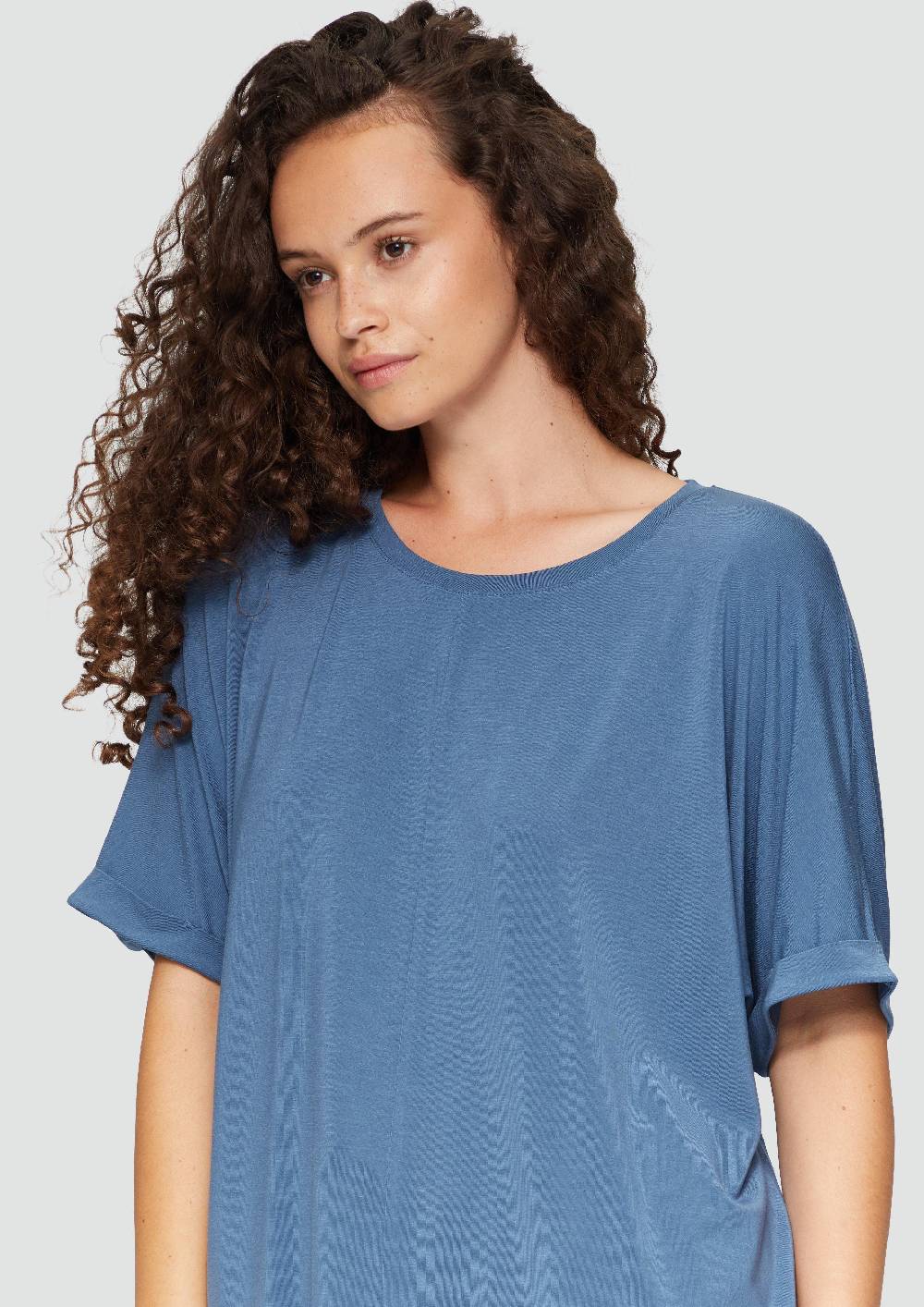 S.Oliver Loose-Fit-Shirt Im Lyocellmix