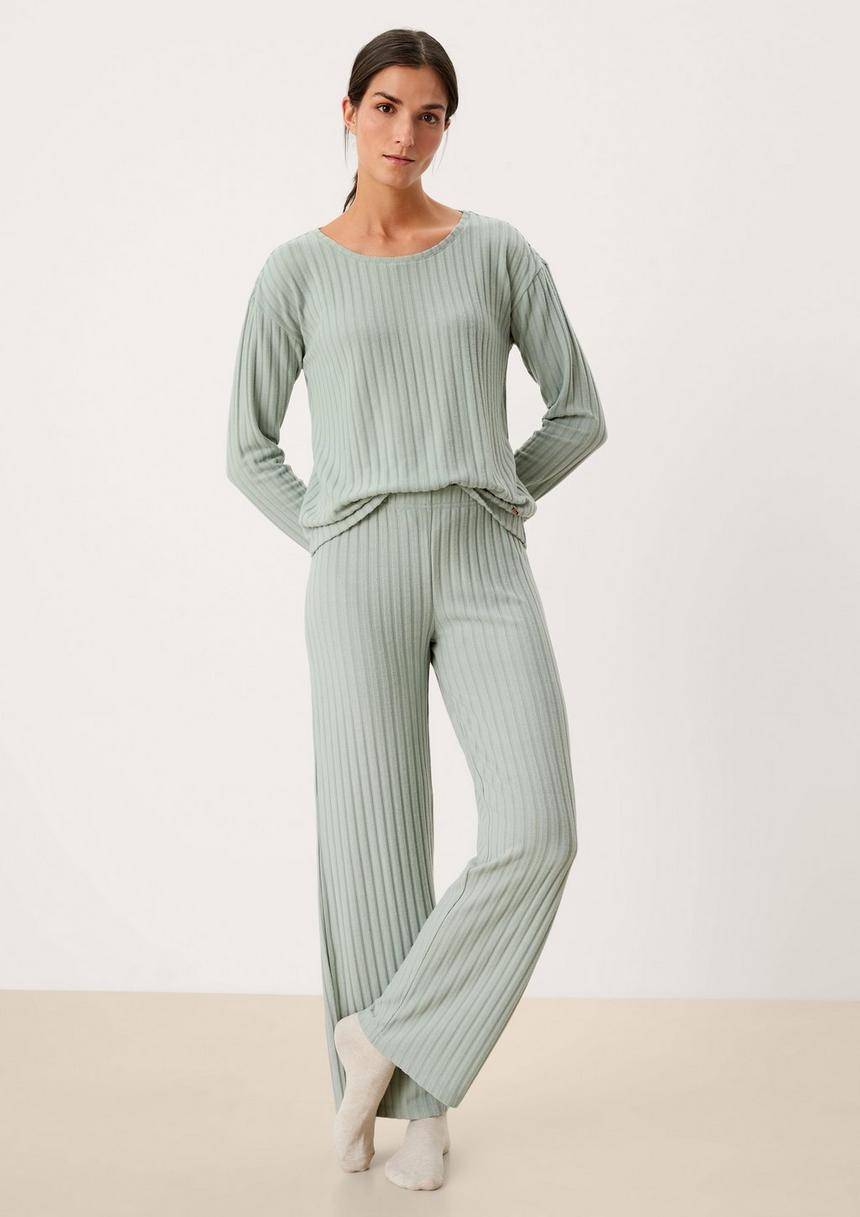 S.Oliver Loungehose Mit Rippstruktur