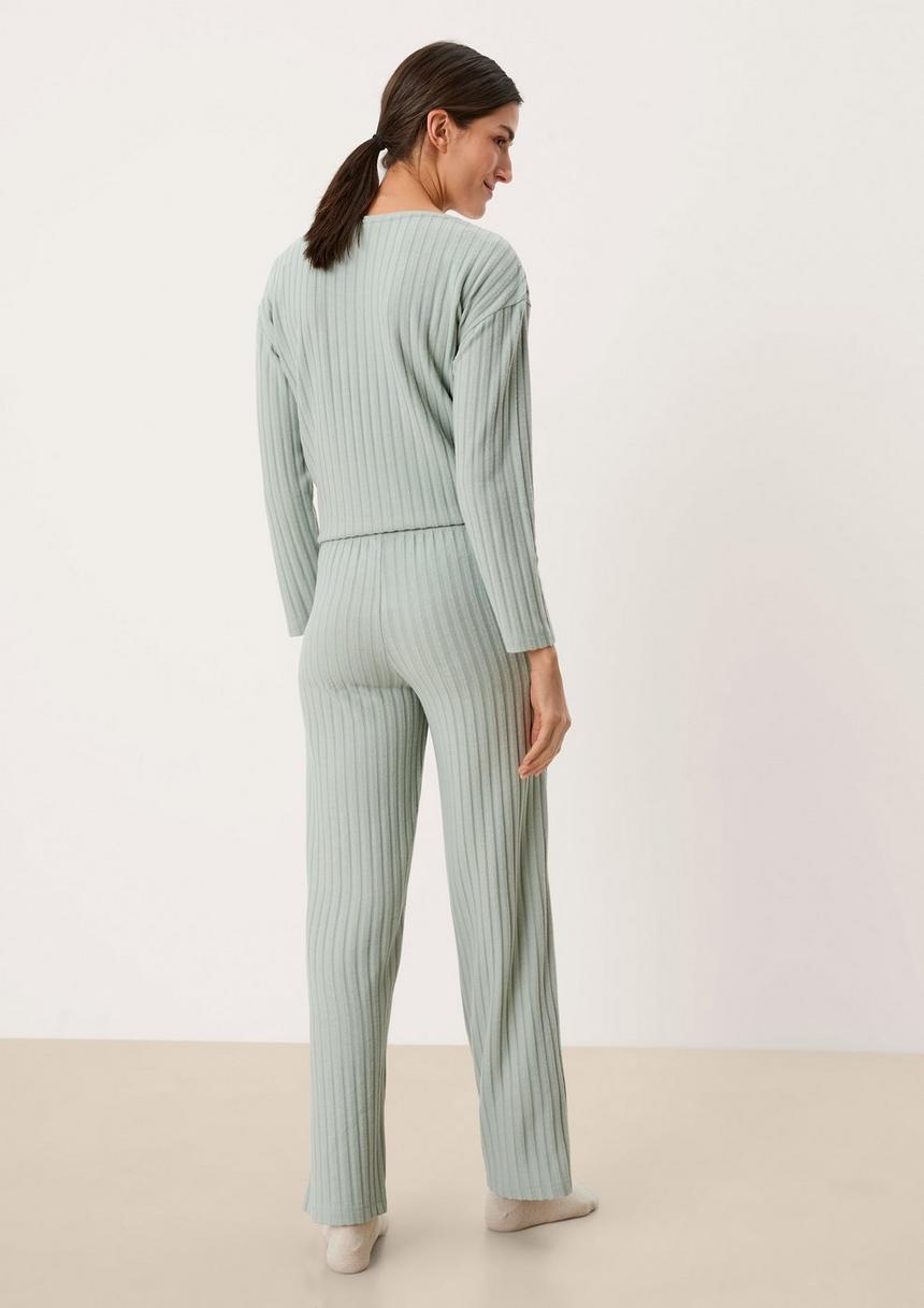 S.Oliver Loungehose Mit Rippstruktur
