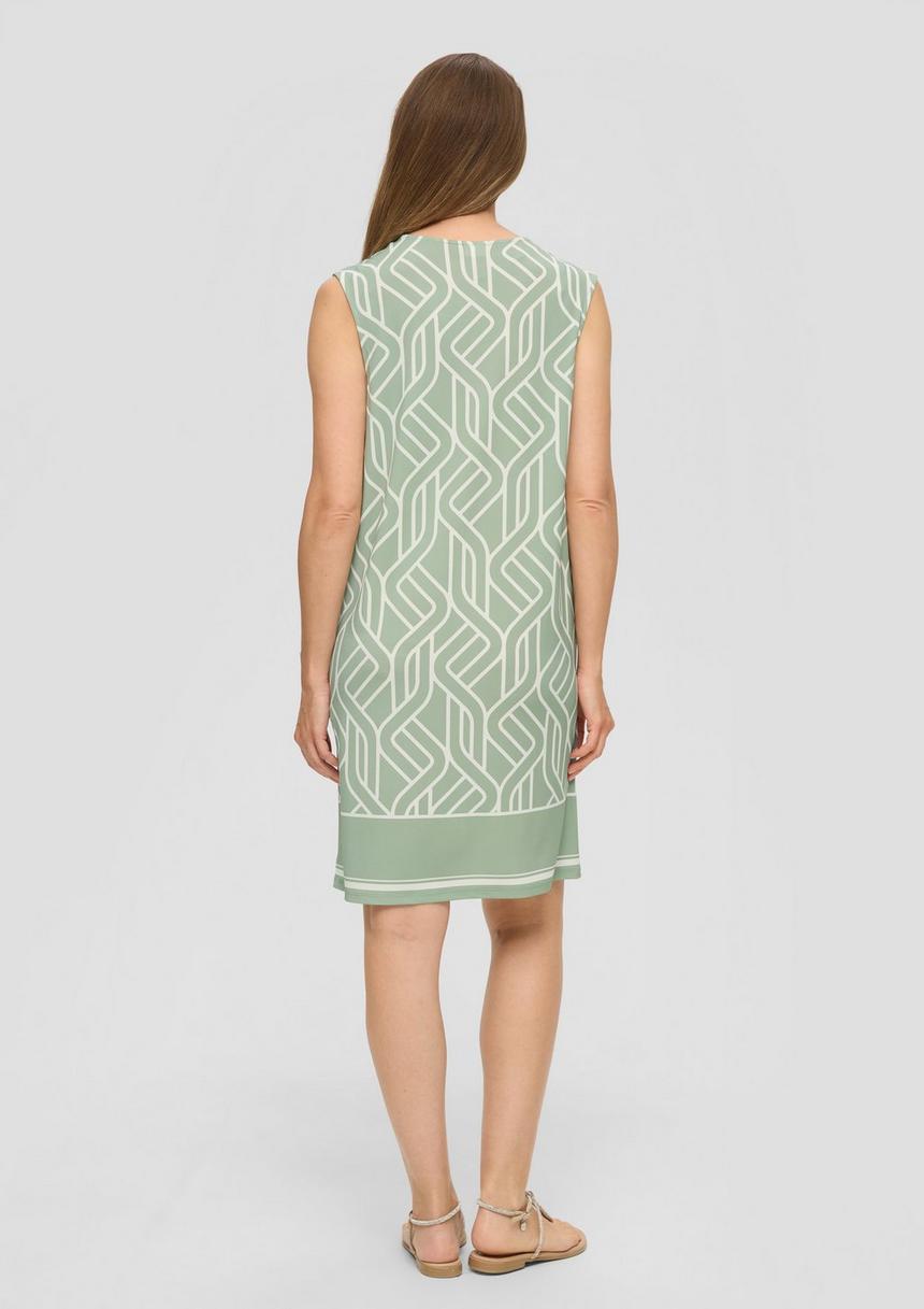 S.Oliver Luftiges Jerseykleid Mit Print