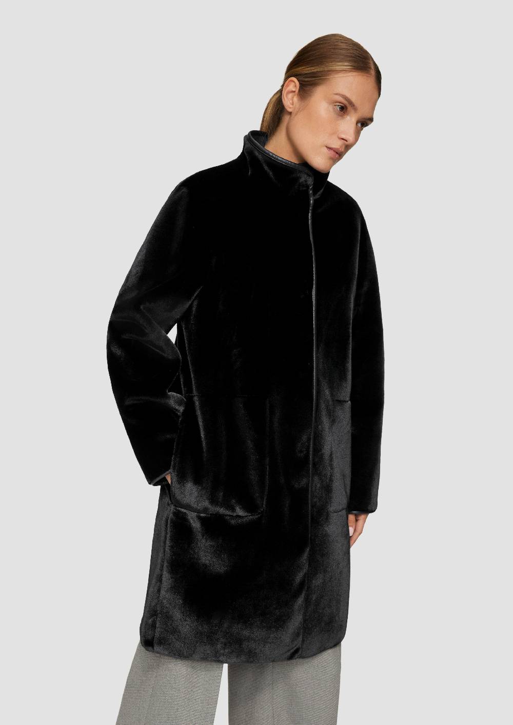 S.Oliver Mantel Aus Web-Pelz