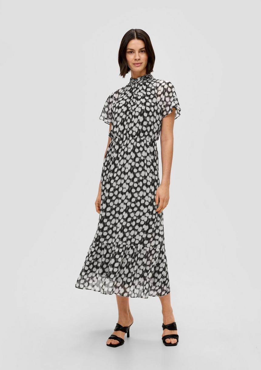 S.Oliver Maxikleid Mit All-over-Print