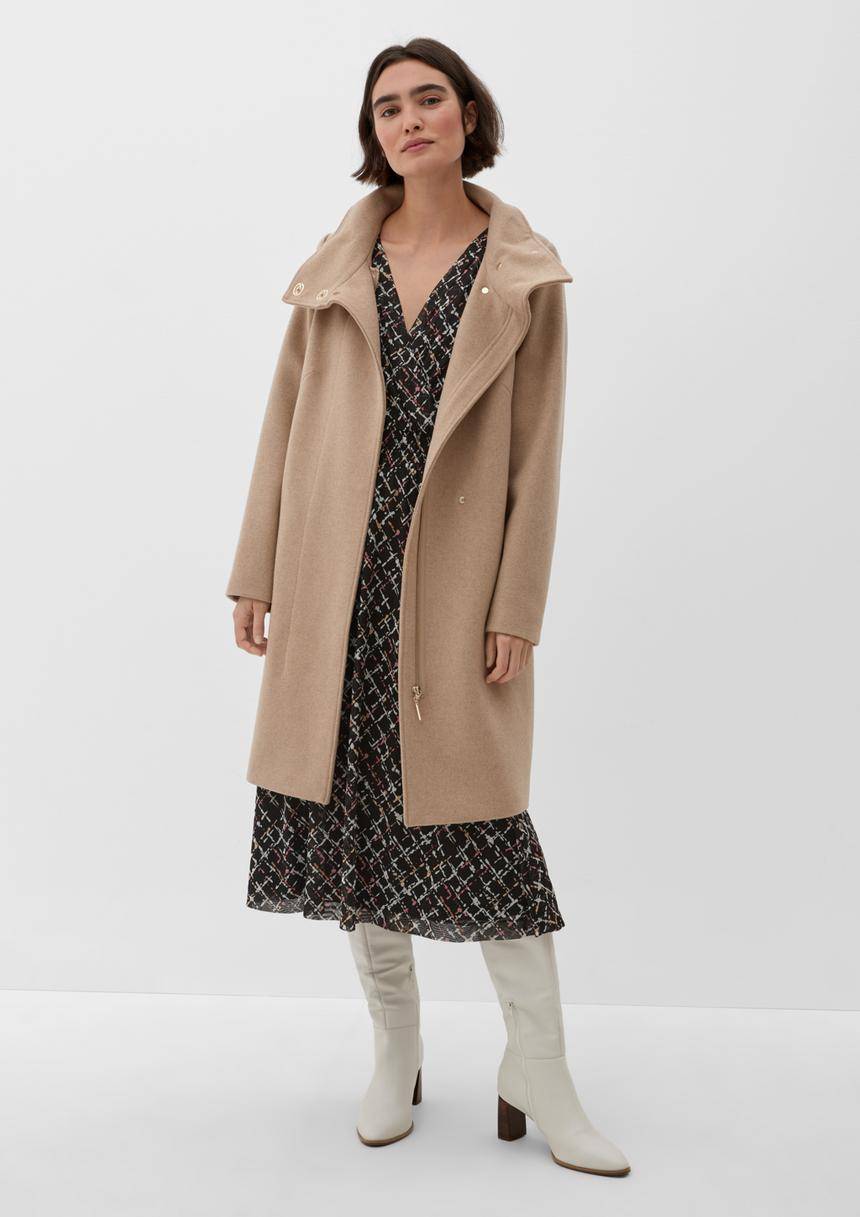 S.Oliver Meshkleid Mit Smok-Details