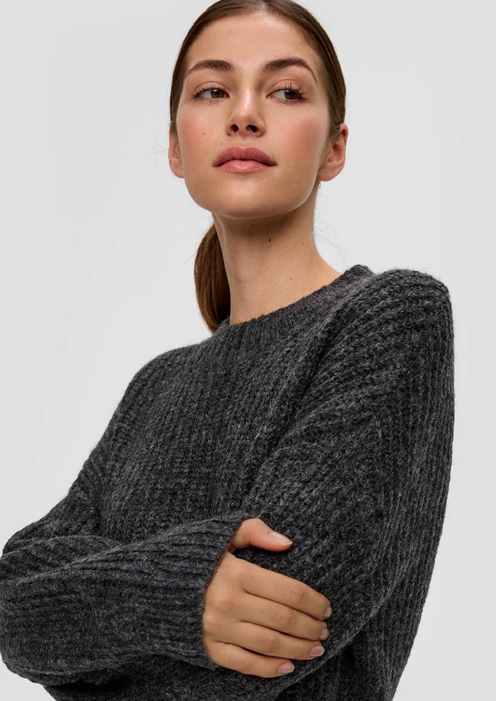 S.Oliver Midi-Kleid Aus Strick