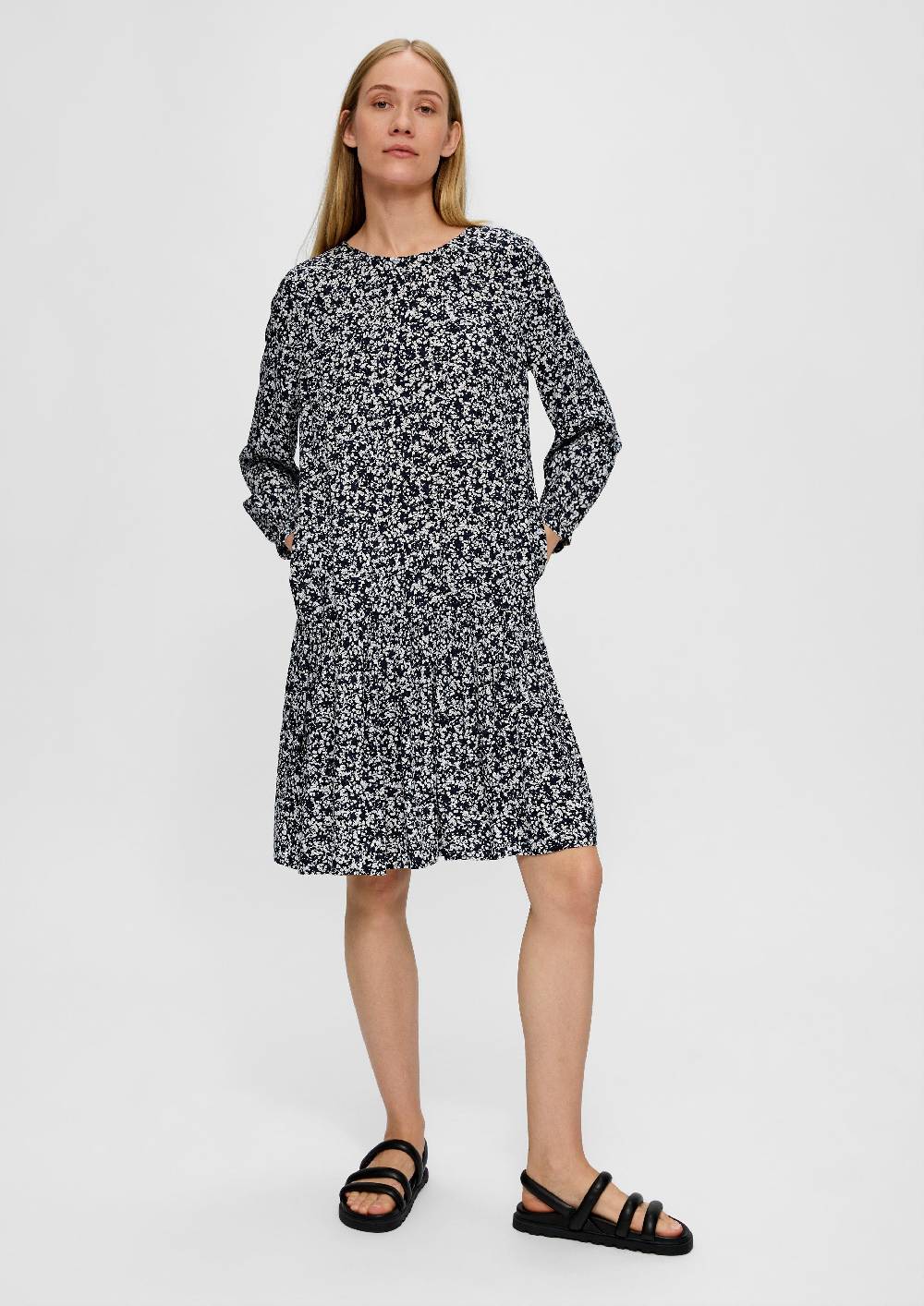 S.Oliver Midikleid Aus Viskose