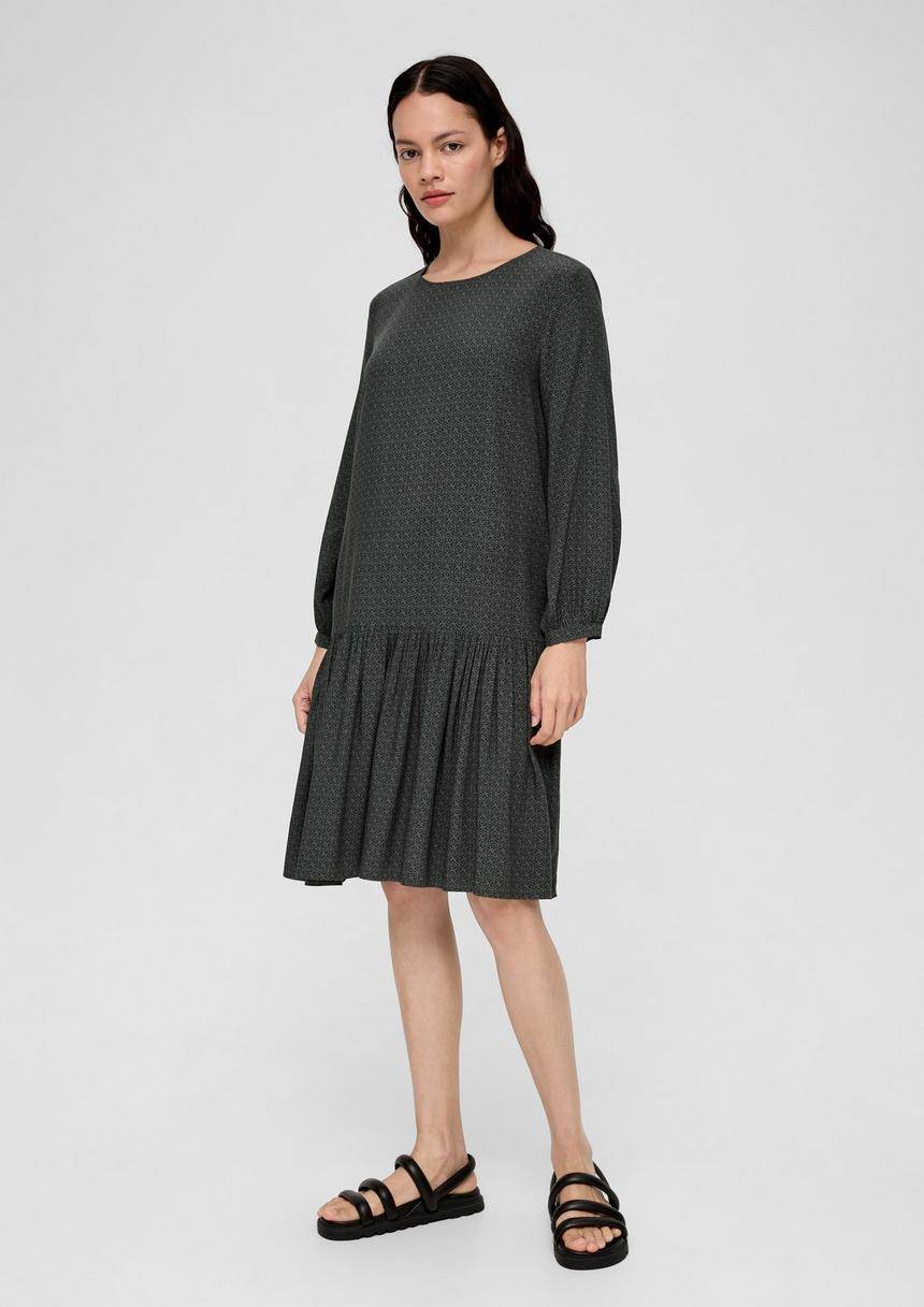 S.Oliver Midikleid Aus Viskose