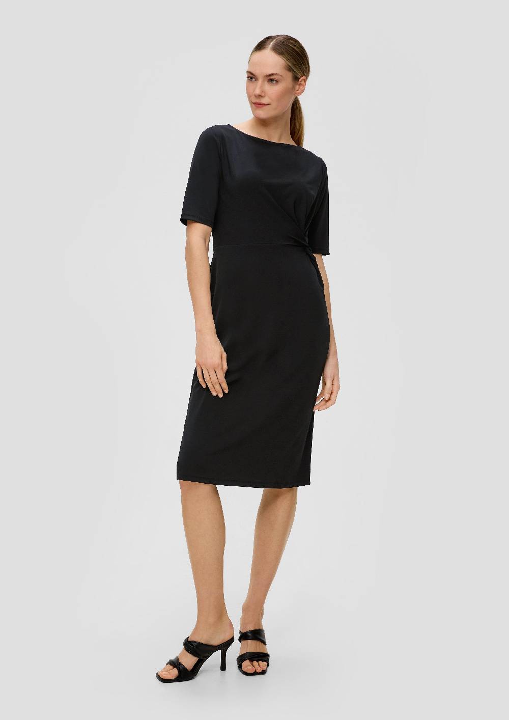 S.Oliver Midikleid Mit All-over-Print
