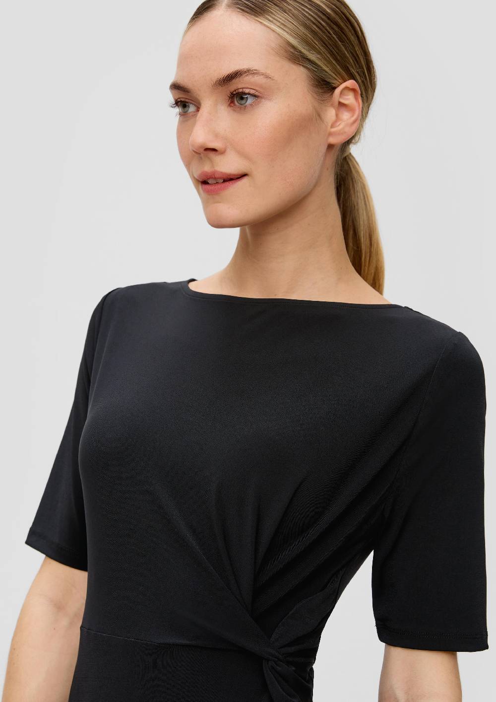 S.Oliver Midikleid Mit All-over-Print