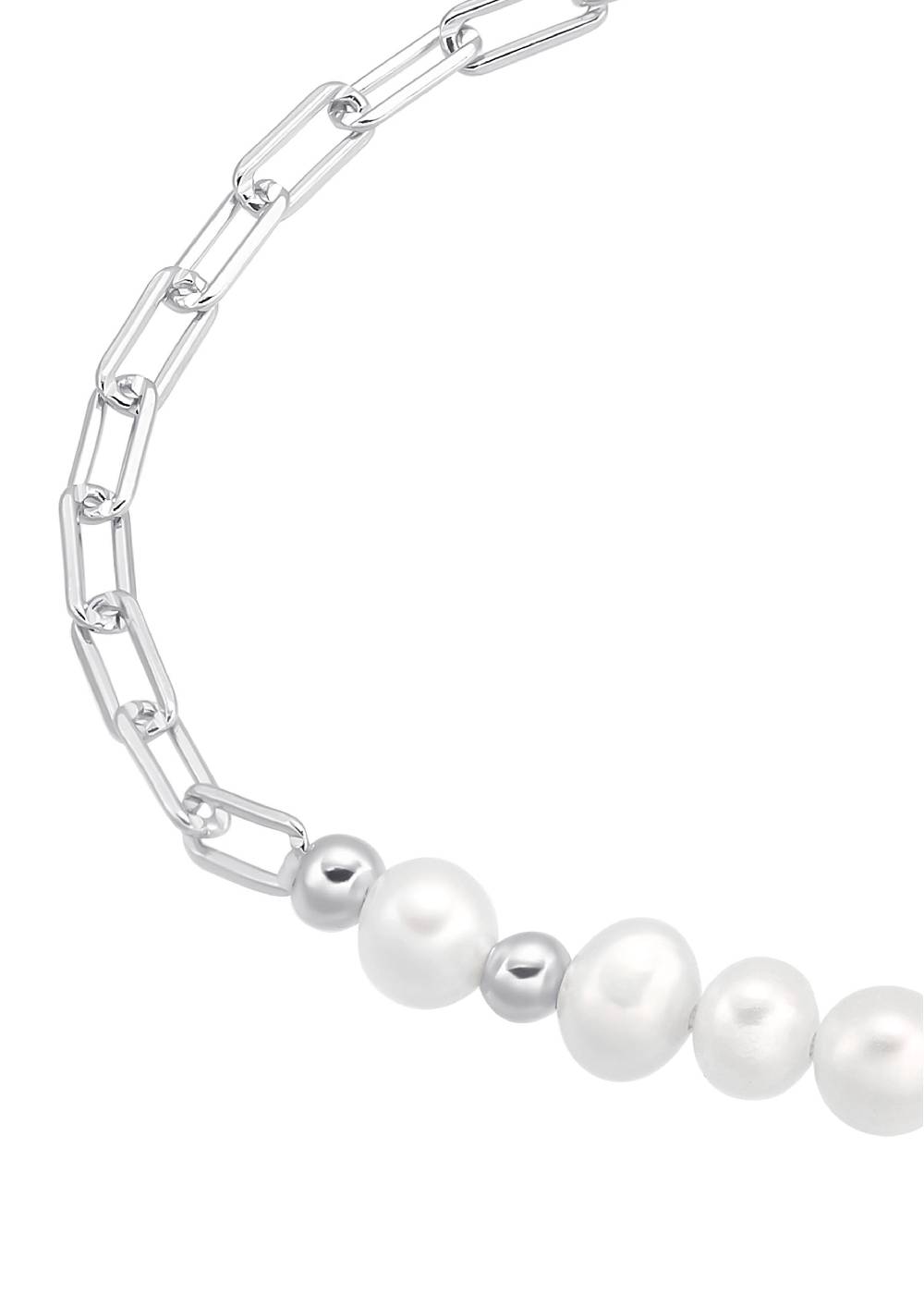 S.Oliver Minimalistisches Armband Mit Perlen