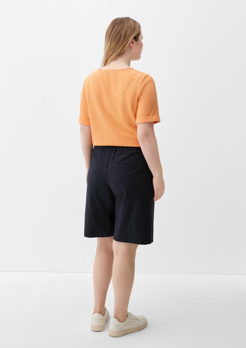 S.Oliver Non-stretch Bermudas Mit Tunnelzugbund