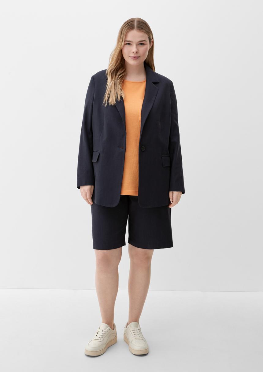S.Oliver Non-stretch Bermudas mit Tunnelzugbund
