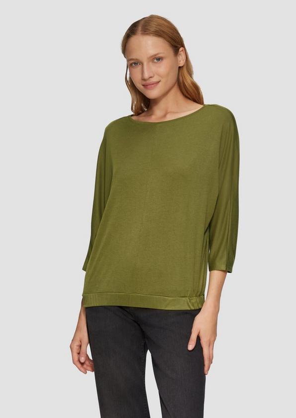 S.Oliver O-Shape-Shirt mit Fledermausarm