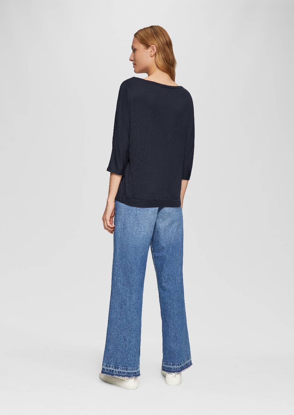 S.Oliver O-Shape-Shirt Mit Fledermausarm