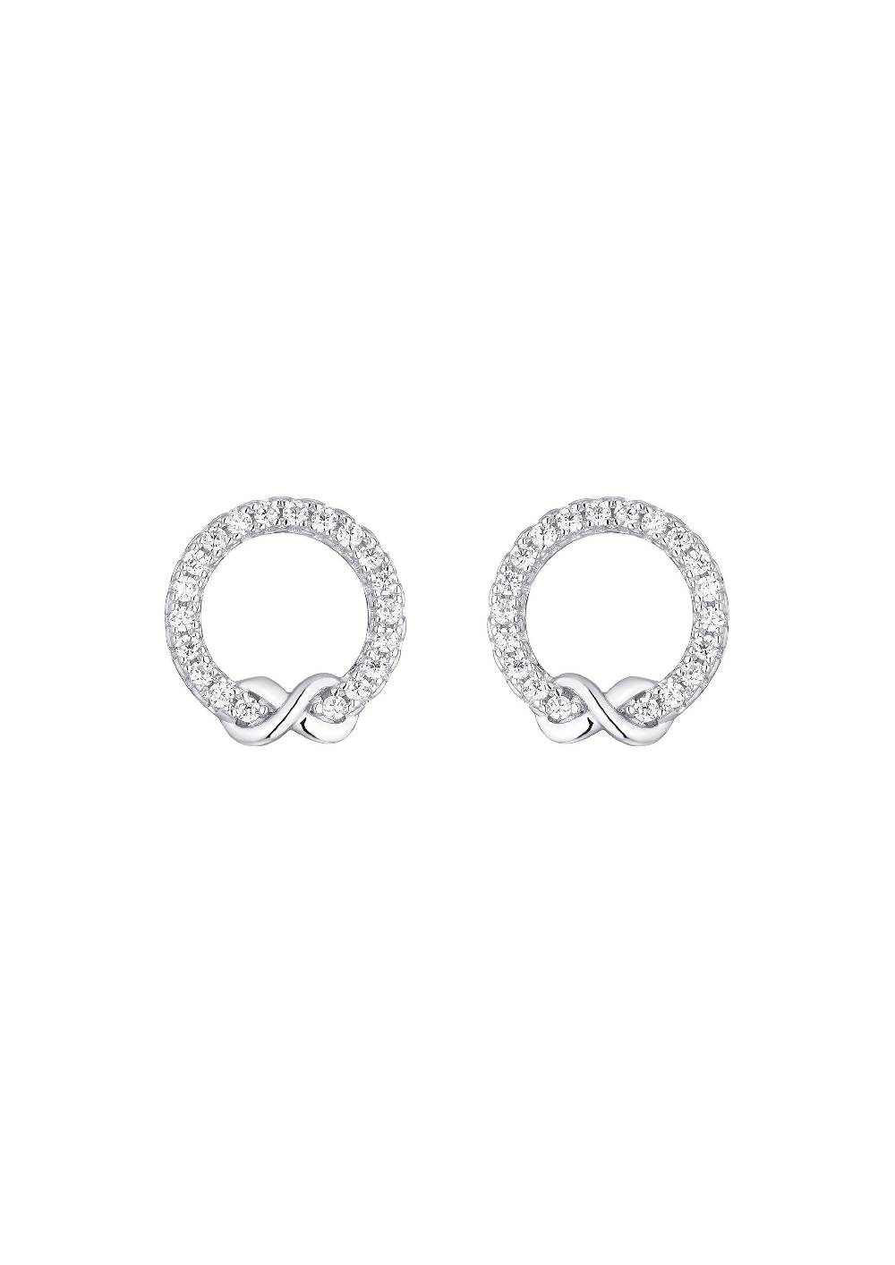 S.Oliver Ohrringe Im Infinity-Design