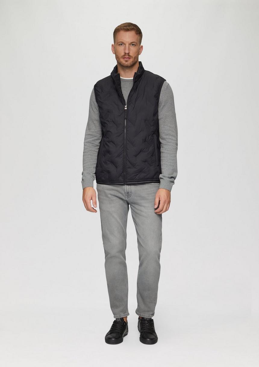 S.Oliver Outdoor-Weste Im Fabricmix