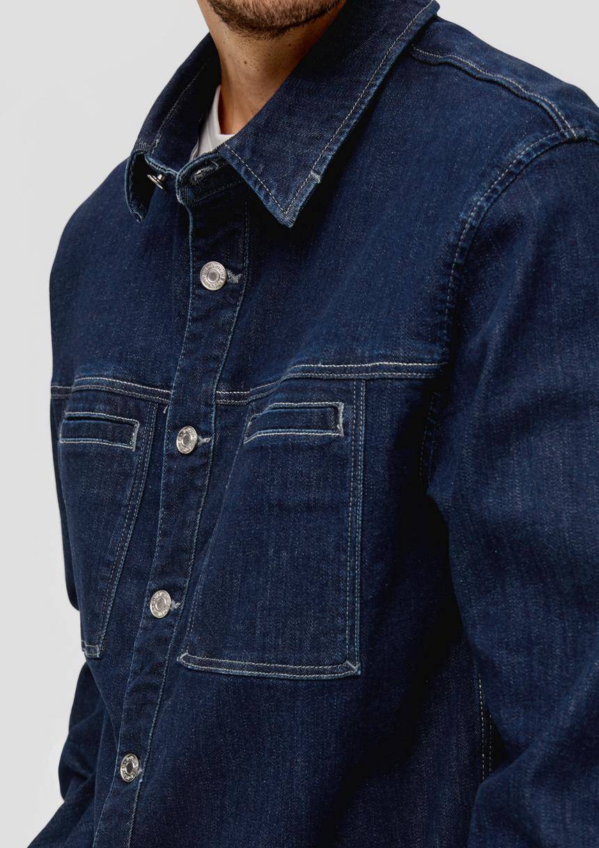S.Oliver Overshirt Aus Denim