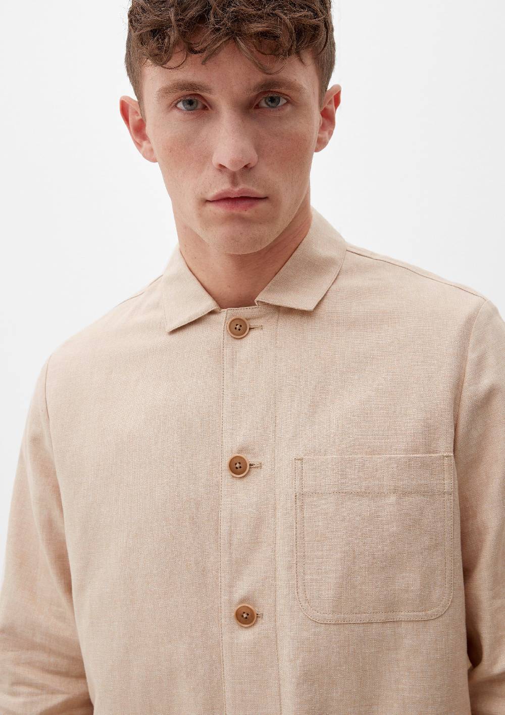 S.Oliver Overshirt Aus Leinenmix