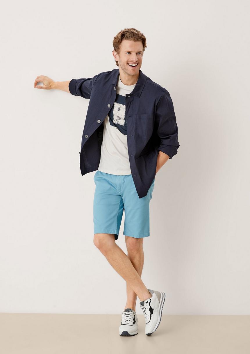 S.Oliver Overshirt Aus Leinenmix