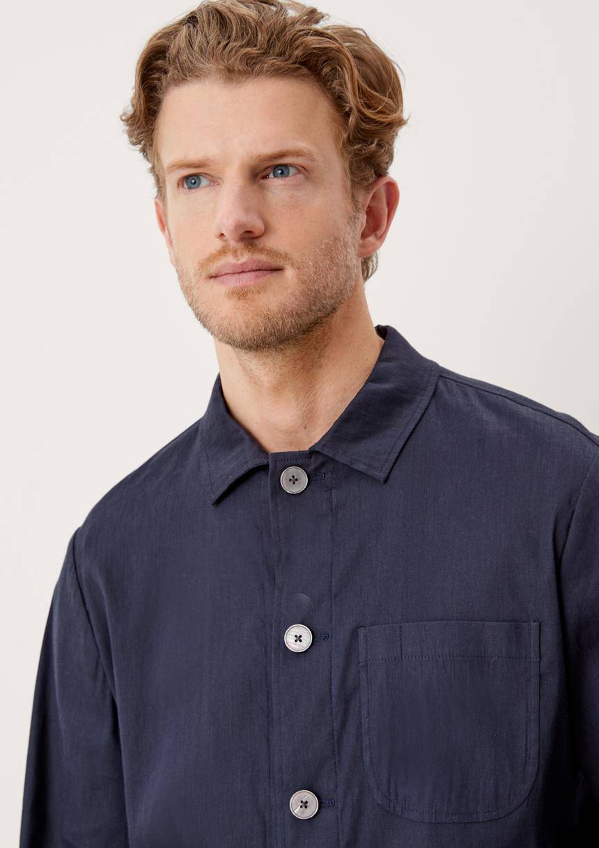 S.Oliver Overshirt Aus Leinenmix